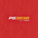 Logo of PS3838 in red